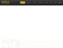 Tablet Screenshot of etico.com.tr