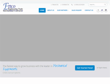 Tablet Screenshot of etico.com.eg